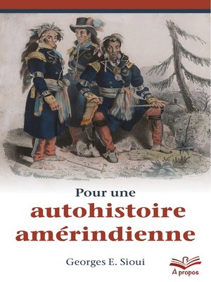 cover image of Pour une autohistoire amérindienne